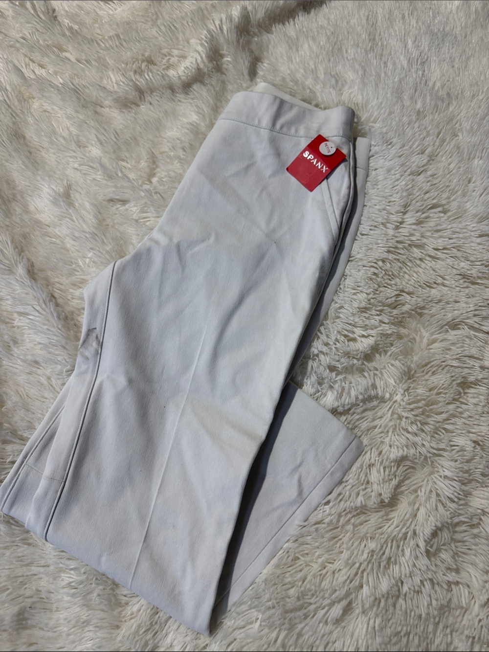 SPANX Men’s Off-White Dress Pants